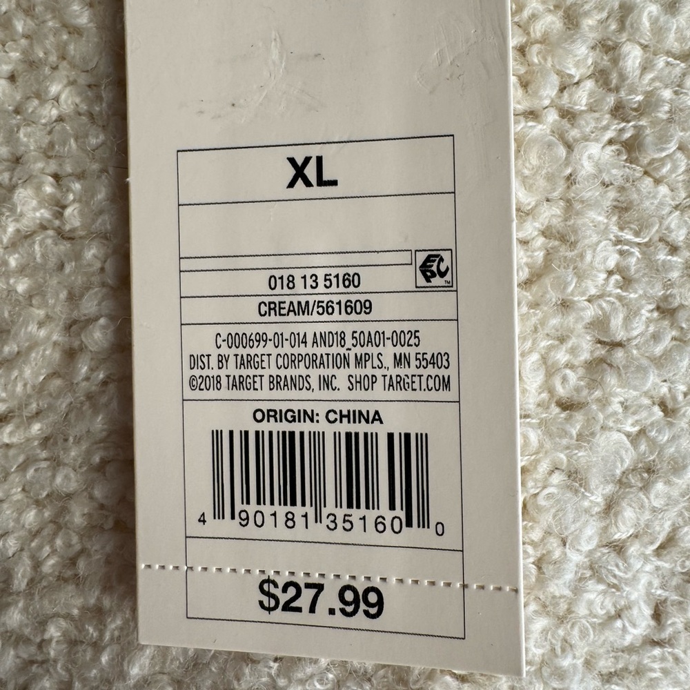 A New Day Hoodie Sweater Size XL there are a few pulls on it - Picture 5 of 6